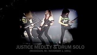 Metallica: Justice Medley & Drum Solo (Muskegon, MI - November 1, 1991) (MetOnTour Edit)