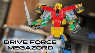 LEGO Power Rangers Drive Force | Drive Force Megazord (PT.1) #lego #powerangers #legobuilds