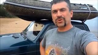 Лодка и мотор Гладиатор  Два дня по Рыбинскому морю  Шторм и острова (ФИЛ РОМАНОВ)
