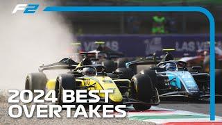 Formula 2's Top Overtakes Of 2024!