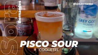 Coquetel Pisco Sour #sorabernardesgastropub