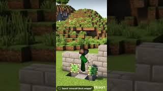 Minecraft  how to credit  @CubiusShorts #shorts #minecraft