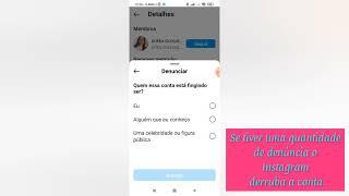 Como Denunciar conta de INSTAGRAM que foi INVADIDA