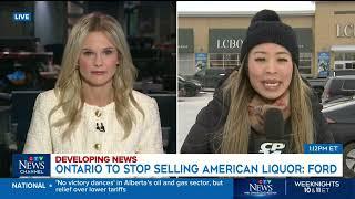 LCBO to remove American brands from shelves: Ontario Premier Doug Ford