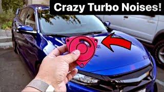 Cheap Turbo Mod For Honda Civic 10th Gen Blow Off Valve BOV Sound Plate Install Adapter Type R SI