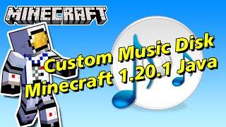 Make a CUSTOM MUSIC DISC Resource Pack in Minecraft 1.20.1 JAVA