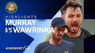 VETERAN BATTLE  | Andy Murray vs Stan Wawrinka | Round 1 | French Open 2024 Extended Highlights 