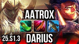 AATROX vs DARIUS (TOP) | 10/1/6, 1700+ games, Legendary | KR Challenger | 25.S1.3