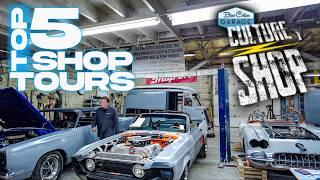 TOP 5 SHOP TOURS | Blue Collar Garage Culture Shop 8