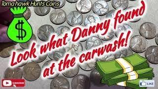 CHECK OUT THE COIN  FINDS AT THE CARWASH!