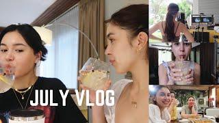 JULY VLOG: New Normal Shoot, Making Dalgona Coffee and Claudia’s 21st Birthday | Julia Barretto