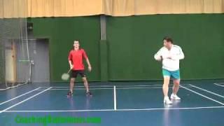 Badminton: Basic Positioning Practice for Doubles