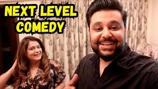 Comedy nights with my wife on her birthday | Funny Family Vlog