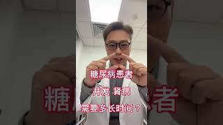 糖尿病肾病 什么时候才出现？