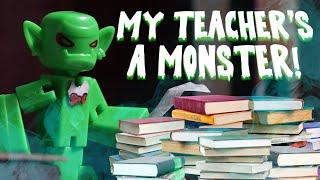 My Teacher's A Monster | Official Stikbot Movie