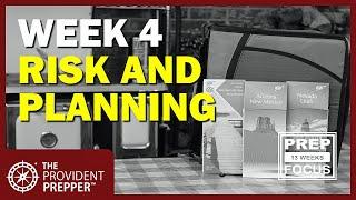 3 Month Preparedness Challenge - Week 4 - Risk and Family Emergency Plan