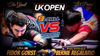 BERNIE REGALARIO VS FEDOR GORST, 9-BALL OPEN 2024 - HIGHLIGHTS | PINOY COMMENTARY