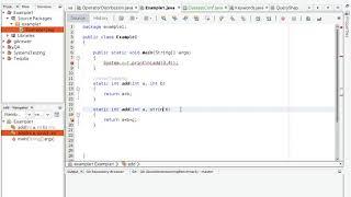 Java_1 - 31 - Java Methods - Overloading {جافا بالعربى}