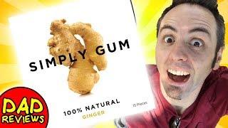 GINGER GUM | Simply Gum Review & Taste Test