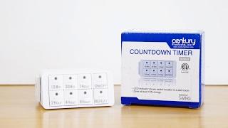 Century 6 Hour Smart Digital Countdown Timer BNH-60/SU107