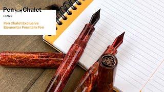 Hinze Pen Chalet Exclusive Elementar Fountain Pen