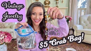 Thrifted Jewelry Grab Bag! Let's Make Something Fun!