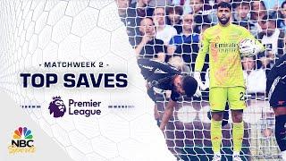 Top Premier League saves from Matchweek 2 (2024-25) | NBC Sports