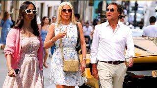 Sizzling Style in London's Summer Heat: Embrace Fashionable Hot Weather Looks!