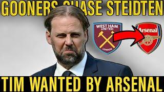 Tim Steidten and  Kudus to Arsenal? West Ham Director of Football Linked with Move to Arteta's Men