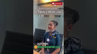 #jobs #job #career #trendingshorts #aviation Direct Appointment in Airlines. #cabincrew #airport