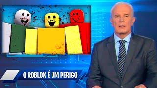 🟥O ROBLOX APARECEU AO VIVO NO JORNAL..(é sériokkkk)