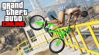 GTA 5 Epic BMX tricks #14 'worldwide' (GTA 5 STUNTS MONTAGE )