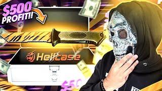 HELLCASE URSUS KNIFE TIGER TOOTH INSANE !! HELLCASE PROMO CODE 2024 ! HELLCASE 2024