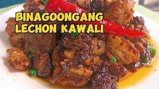 SUPER CRISPY LECHON KAWALI | LECHON KAWALI PORK BELLY | PANLASANG PINOY | BINAGOONGAN RECIPE