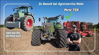 Fendt Favorit 824 am Limit? | Besuch bei Agrarservice Meier *728 Vario* | tractorbook Vlog #12