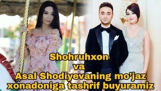 Shohruhxon va Asal Shodiyeva uyiga tashrif