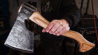 Blacksmithing - Forging a Norweigian Hewing Axe