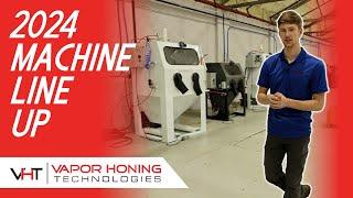 The Entire Vapor Honing Machine Lineup at Vapor Honing Technologies