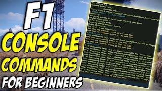 10 Of The Best Rust F1 Console Commands For Beginners | Rust