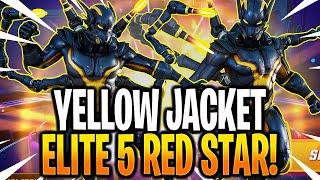 *NEW* YELLOW JACKET ELITE 5 RED STAR ORB OPENING! - MARVEL Strike Force - MSF