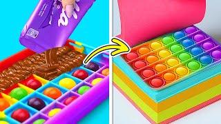 MASTERCLASS OF SNEAKING FOOD || Secret Snacks and Food Challenges by 123 GO! Planet