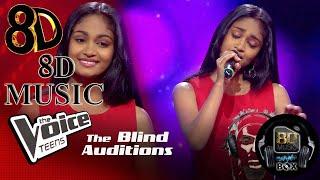 Tharushi Ama | Barso Re Megha Megha | Blind Auditions | The Voice Teens Sri Lanka