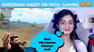 SHREEMAN LEGEND ANGRY ON PAYAL GAMING  | FUN FIGHT | ‎@shreeman legend live  ‎@PAYAL GAMING