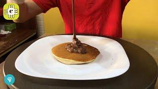 3 Layer Pancakes by Crumbs (Lebanon, Saida) - ثلاث طبقات بانكيكس من كرمبس في لبنان، صيدا