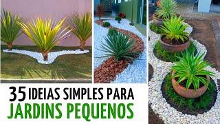 35 Ideias Simples de Decoração Para Jardins Pequenos