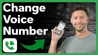 How To Change Google Voice Number