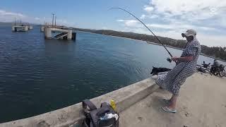 The day I fished Eden Wharf, NSW with my wifey