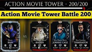 1 Attempt Fight | Fatal Action Movie Tower Battle 200 + Rewards MK Mobile