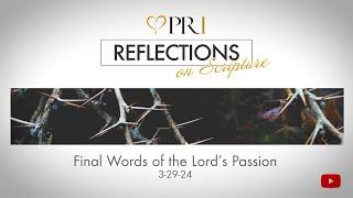 Reflections on Scripture | Good Friday of the Lord’s Passion