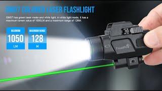 TrustFire GM07 Green Laser Sight Weapon Pistol Light with USB Rechargeable Battery